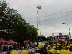 En attente des coureurs